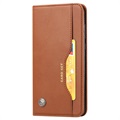 Samsung Galaxy Note20 Etui-Portfel z serii Card Set - Brąz