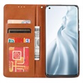 Xiaomi Mi 11 Lite 5G Etui-Portfel z Serii Card Set - Brąz