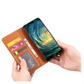 Huawei P30 Etui-Portfel z serii Card Set - Brązowe