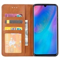 Etui z portfelem Card Set do Huawei P30 Pro - Brązowe