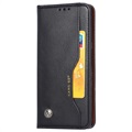 Sony Xperia 5 Etui-Portfel z Serii Card Set - Czarne