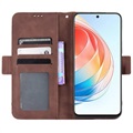 Honor X40i Etui-Portfel Seria Cardholder - Brąz