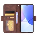 Huawei Nova 9 Etui-Portfel Seria Cardholder - Brąz