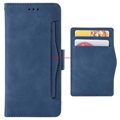 Motorola Moto E20 Etui-Portfel Seria Cardholder - Błękit