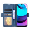 Motorola Moto E20 Etui-Portfel Seria Cardholder - Błękit