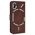 Nothing Phone (1) Etui-Portfel Seria Cardholder - Brąz