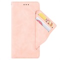 OnePlus 9 Pro Etui-Portfel Seria Cardholder - Róz