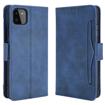 Samsung Galaxy A22 5G, Galaxy F42 5G Etui-Portfel Seria Cardholder - Błękit