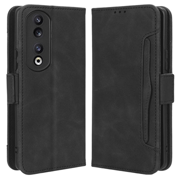 Honor 90 Etui-Portfel Seria Cardholder - Czarne