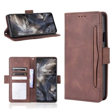 OnePlus Nord Etui-Portfel Seria Cardholder - Brąz