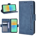 Sony Xperia 10 V Etui-Portfel Seria Cardholder - Błękit