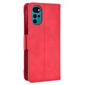 Motorola Moto G22 Etui-Portfel Seria Cardholder - Czerwień