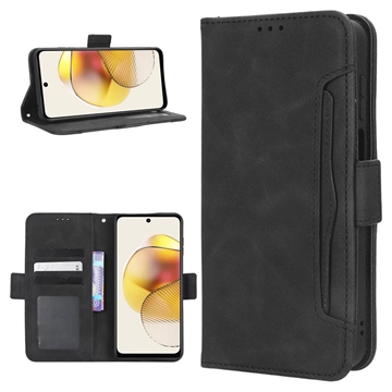 Motorola Moto G73 Etui-Portfel Seria Cardholder - Czarne