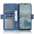 Nokia G10/G20 Etui-Portfel Seria Cardholder - Błękit