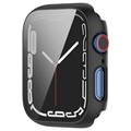 Etui ze Szkłem Hartowanym do Apple Watch Series 7 - 41mm - Czerń