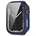 Etui ze Szkłem Hartowanym do Apple Watch Series 7 - 41mm - Błękit