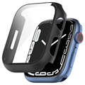 Etui ze Szkłem Hartowanym do Apple Watch Series 7 - 45mm - Czerń