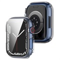 Etui ze Szkłem Hartowanym do Apple Watch Series 7 - 45mm - Przezroczysty