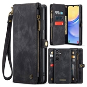 Samsung Galaxy A16 5G Wielofunkcyjny Pokrowiec-Portfel Caseme 008 2-w-1 - Czerń