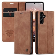 Samsung Galaxy A54 5G Etui z Portfelem Caseme 013 - Brąz