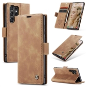 Etui z Portfelem Caseme 013 - Samsung Galaxy S24 Ultra - Brąz