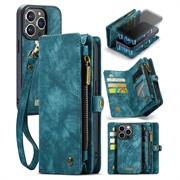 iPhone 15 Pro Max Wielofunkcyjny Pokrowiec-Portfel Caseme 2-w-1