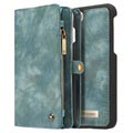 iPhone 7 Plus / iPhone 8 Plus - Etui-Portfel 2-w-1 Caseme - Błękit