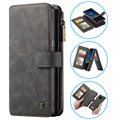 Samsung Galaxy Note9 Wielofunkcyjne Etui-Portfel Caseme 2-w-1 - Czarne