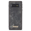 Samsung Galaxy S10 Wielofunkcyjne Etui z Portfelem 2-w-1 Caseme - Czarne