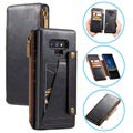 Samsung Galaxy Note9 Etui-Portfel Caseme Business 2-w-1 - Czarne
