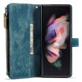 Samsung Galaxy Z Fold4 5G Wielofunkcyjne Etui-Portfel Caseme C30 - Błękit