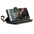 Samsung Galaxy S22 Ultra 5G Wielofunkcyjne Etui-Portfel Caseme C30 - Czarne