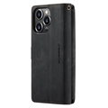 iPhone 14 Pro Wielofunkcyjne Etui-Portfel Caseme C30 - Czarne
