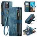 iPhone 14 Pro Max Wielofunkcyjne Etui-Portfel Caseme C30 - Błękit