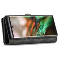 Samsung Galaxy Note 10+ Wielofunkcyjny Pokrowiec-Portfel Caseme - Czarny