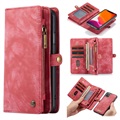 iPhone 11 Wielofunkcyjny Pokrowiec-Portfel Caseme 2w1 - Czerwony