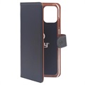 Celly Wally iPhone 12 Pro Max Etui-Portfel - Czerń