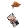 OnePlus Nord 2T Hybrydowe Etui Checkered Pattern - Kolorowa Mandala