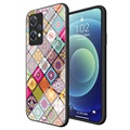 OnePlus Nord CE 2 Lite 5G Hybrydowe Etui Checkered Pattern - Kolorowa Mandala