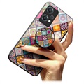 OnePlus Nord CE 2 Lite 5G Hybrydowe Etui Checkered Pattern - Kolorowa Mandala