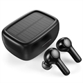Słuchawki Choetech BH-T09 TWS z panelem słonecznym - Czarne