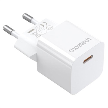Ładowarka USB-C PD3.0 Choetech PD5010 - 20W - Biel