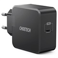 Ładowarka Sieciowa Choetech USB-C Power Delivery - 30W - Czarna
