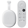 Chromecast z Google TV (2020) i Głosowym Pilotem - Biały