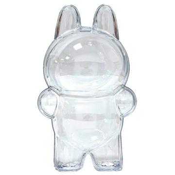 Przezroczyste etui ochronne na pluszaka Labubu - 17x10cm
