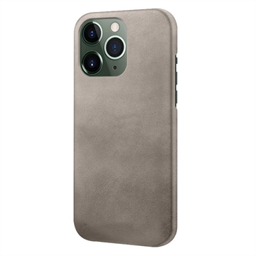 iPhone 14 Pro Max Powlekane Plastikowe Etui - Szary