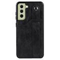 Samsung Galaxy S21 FE 5G - Etui RFID z TPU z Podpórką - Czarne