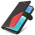 OnePlus Nord 2T Etui-Portfel Bi-Color Series - Czerń