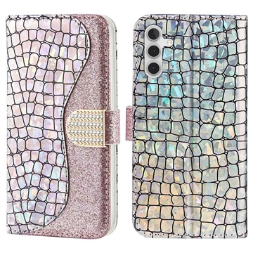 Etui-Portfel z Serii Croco Bling do Samsung Galaxy A34 5G