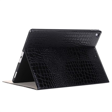 Etui Folio iPad Air - krokodyl - czarne